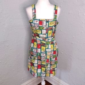 NWT Rachel Antonoff Betty Dress In Matchbook Print